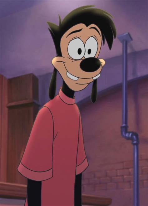 max goof voice|an extremely goofy movie max.